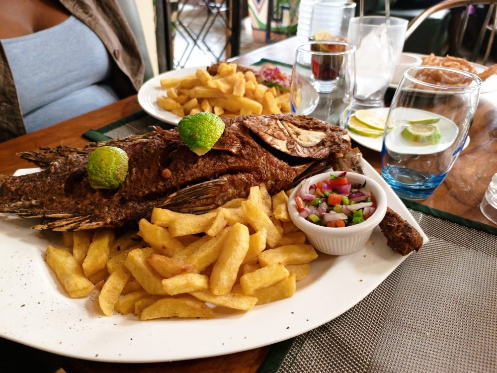 Grilled Croaker Fish